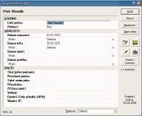 Personal Ancestral File - vt obrzek z programu