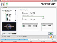 PowerDVD Copy - vt obrzek z programu