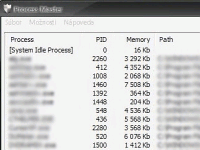 Process Master - vt obrzek z programu