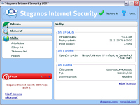 Steganos Internet Security 2007 - vt obrzek z programu