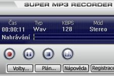 Super Mp3 Recorder - vt obrzek z programu