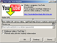 YouTube Downloader - vt obrzek z programu