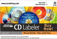 CD Labeler Deluxe - vt obrzek z programu