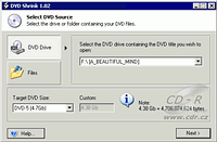 DVD Shrink - vt obrzek z programu