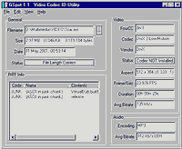 GSspot - vt obrzek z programu