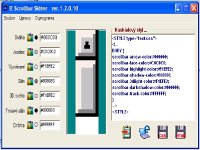 IE Scrollbar Skiner - vt obrzek z programu