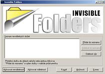 Invisible Folders - vt obrzek z programu