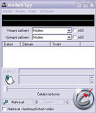 Modem Spy - vt obrzek z programu