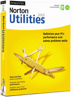 Norton Utilities 2001 - česká domovská stránka programu