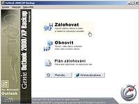 Outlook 2000 / XP backup 5.0 - vt obrzek z programu