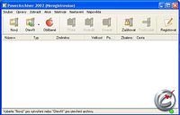PowerArchiver 2002 8.1 - větší obrázek z programu