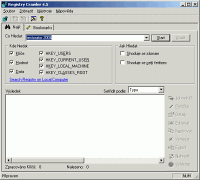 Registry Crawler - větší obrázek z programu