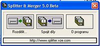 Splitter & Merger 5.0 - vt obrzek z programu