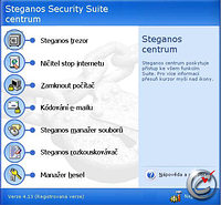 Steganos Security Suite 4 - vt obrzek z programu