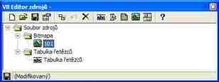 Resource Editor - vt obrzek z programu