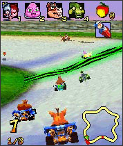 Crash Nitro Cart