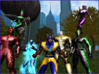City of Heroes - screenshoty