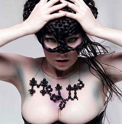 Islandská zpvaka Björk.