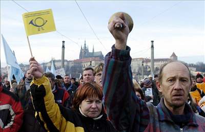 Na demonstraci do Prahy