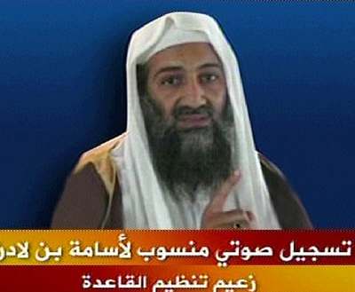 Usáma bin Ládin na videonahrávce z 19.ledna 2006.
