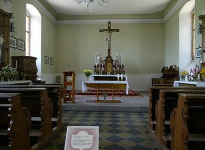 Kostel v Kolodjích - ilustraní foto.