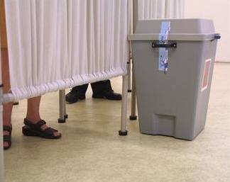 Volební urna.