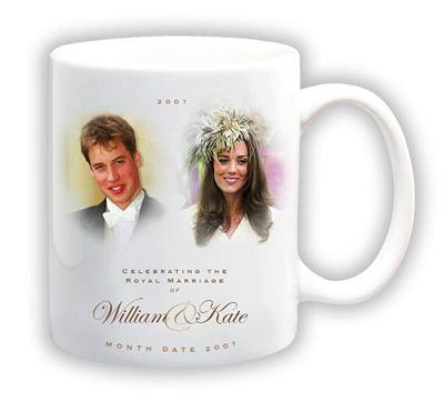 Princ William a Kate Middletonová.