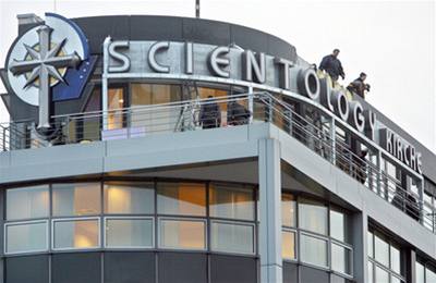 Sídlo scientolog v Berlín. 