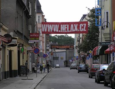 Stodolní ulice v Ostrav