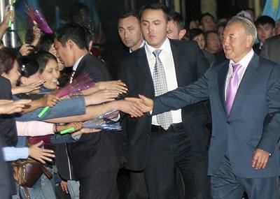 Kazaský prezident Nursultan Nazarbajev