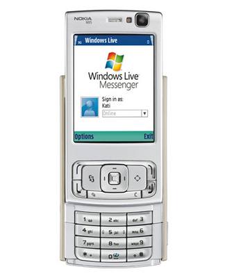 Nokia N95 s Windows Live Messenger