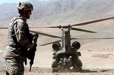 Spojené státy odmnily echy za úast v zahraniních vojenských misích. (foto Afghánistán)
