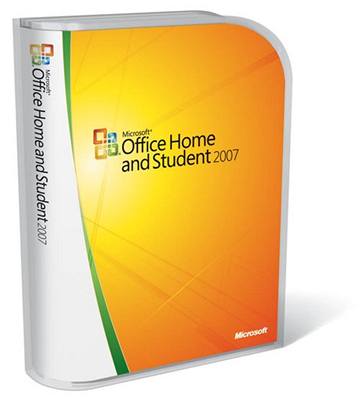 Microsoft Office 2007 pro studenty a domácnosti.