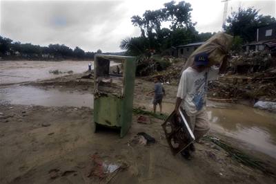 Tropická boue Noel zasáhla Dominikánskou republiku.