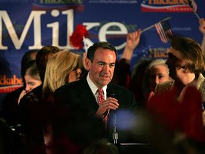 Mike Huckabee napoprv uspl mezi republiknskmi kandidty.