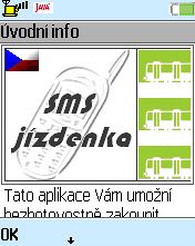 Java aplikace SMS jzdenka