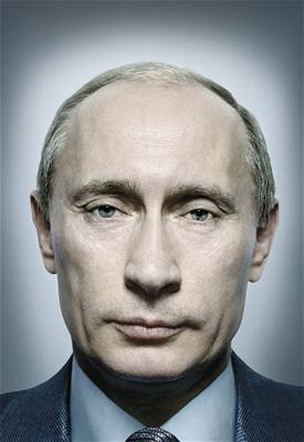 World Press Photo 2008: První místo kategorie portrét, snímek Vladimíra Putina ob britského fotografa Platona
