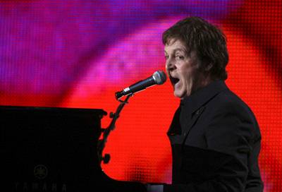 ivoucí legenda Paul McCartney.
