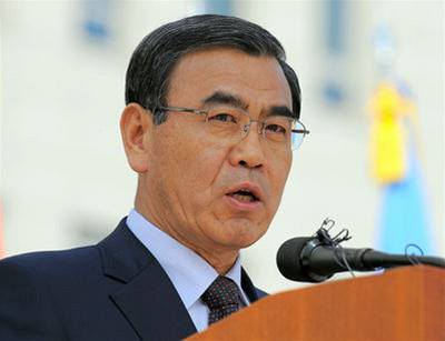 Jihokorejský ministr obrany Lee Sang-Hee.