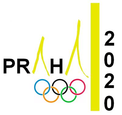 Logo pro olympiádu v Praze.