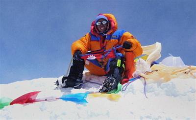 erpa Appa na vrcholu Everestu