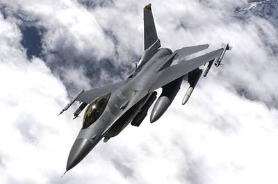 Izraelská F-16 (ilustraní foto)
