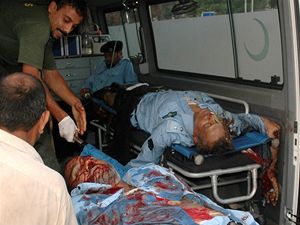 Zrann policist v Islmbdu
