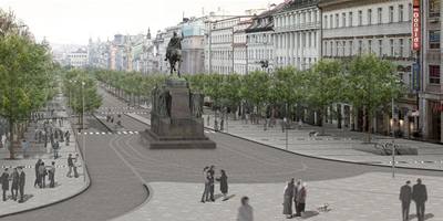 Konec návrhu? Vedení Prahy zaíná opoutt ideu návratu tramvají na Václavské námstí 