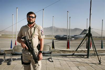 eský policista Zbynk Pavlica je poradcem policie v afghánském Kunduzu.
