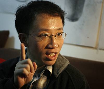 ínský aktivista Chu iu na snímku z ledna 2007.