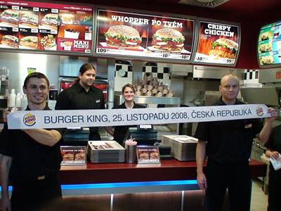 Burger King poprvé v R