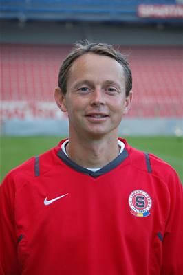 Kondiní trenér AC Sparta Praha Ale Kaplan.