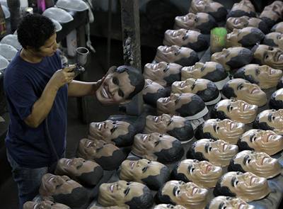 Obamova maska bude hitem letoního karnevalu v Rio de Janeiru.