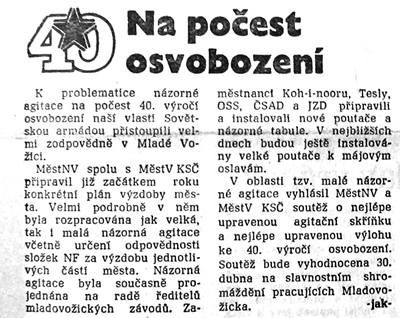 Ukzky lnk z tborskho tdenku Palct, kam Ji Janeek mezi lety 1986 - 1989 pispval. Jeden as Palct i vedl.